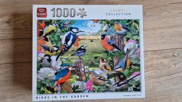 King puzzle Animal Collection 1000 stukjes  beschikbaar voor biedingen