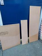 3 planken, Doe-het-zelf en Verbouw, Hout en Planken, Ophalen, Gebruikt, Minder dan 25 mm, Plank