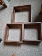 Set van 3 wandkubussen, Ophalen, Zo goed als nieuw