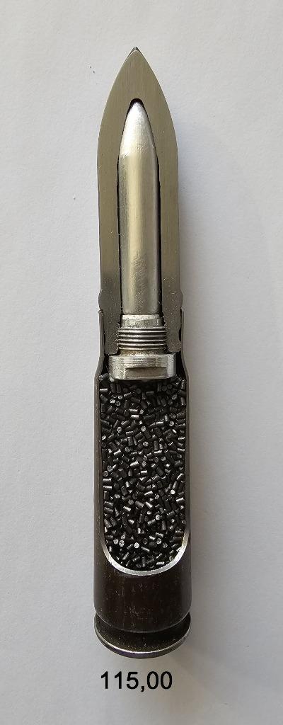 MG151/20 Panzer Phosphor DOORSNEDE, Verzamelen, Militaria | Tweede Wereldoorlog, Landmacht, Hulzen of Bodemvondsten, Duitsland