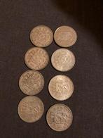 Collectie Nederlandse Guldens - Diverse Jaartallen, Postzegels en Munten, Munten | Nederland, 1 gulden, Koningin Juliana, Zilver