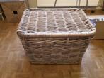 Super mooie fietsmand met deksel riet/bamboe, Ophalen, Zo goed als nieuw, Fietsmand, Basil