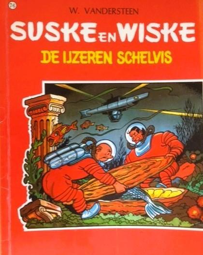 Suske en Wiske - De IJzeren Schelvis, Boeken, Stripboeken, Gelezen, Eén stripboek, Ophalen of Verzenden