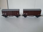 2 Liliput H0 OBB gesloten goederenwagons, Hobby en Vrije tijd, Modeltreinen | N-Spoor, Ophalen of Verzenden, Gebruikt, Gelijkstroom