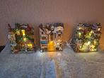 Zeer mooie set van LEMAX kersthuisjes, Diversen, Kerst, Ophalen