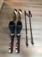 Fischer RC4 carveski’s 120 vector stokken 105 schoenen 38, 100 tot 140 cm, Ophalen of Verzenden, Carve, Skiën