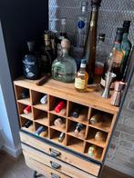 DutchBone wine and drinks cabinet, Huis en Inrichting, Woonaccessoires | Wijnrekken, Zo goed als nieuw, Hout, Ophalen, 75 cm of meer