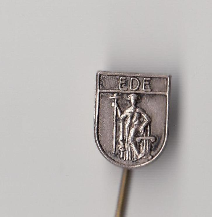 Ede Stadswapen speldje, Verzamelen, Speldjes, Pins en Buttons, Gebruikt, Speldje of Pin, Overige onderwerpen, Ophalen of Verzenden