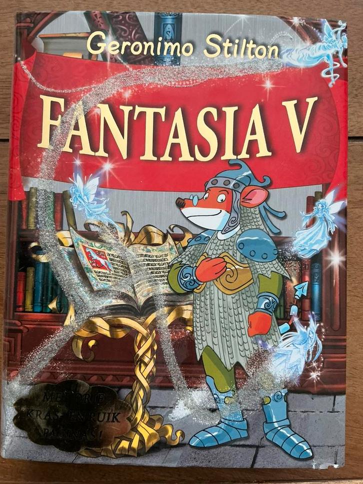 Geronimo Stilton - Fantasia V, Boeken, Kinderboeken | Jeugd | onder 10 jaar, Zo goed als nieuw, Fictie algemeen, Ophalen of Verzenden