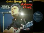 Johnny Cash (Great Songs of Johnny Cash), Gebruikt, Ophalen of Verzenden, 12 inch