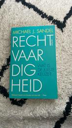 Michael J. Sandel - Rechtvaardigheid, Ophalen of Verzenden, Zo goed als nieuw, Michael J. Sandel
