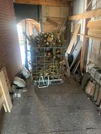 Ibc krar vol en bult, Minder dan 3 m³, Ophalen, Overige houtsoorten, Blokken