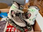K2 Inline Skates 36,5 + Schaatsijzers, K2, Ophalen of Verzenden, Zo goed als nieuw, Inline skates 4 wielen