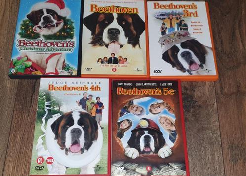 Beethoven - 5 films, Cd's en Dvd's, Dvd's | Kinderen en Jeugd, Zo goed als nieuw, Film, Dieren, Alle leeftijden, Verzenden