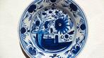 antiek Delfts aardewerk blauw wit tinglazuur bord 23 cm, Antiek en Kunst, Antiek | Keramiek en Aardewerk, Ophalen of Verzenden