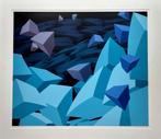 Zeefdruk Hans Klaui in passe-partout, Antiek en Kunst, Kunst | Litho's en Zeefdrukken, Verzenden