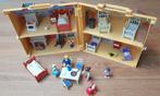 Playmobil Reis-Vakantiehuis met Familie & Accessoires, Ophalen of Verzenden, Gebruikt, Poppenhuis
