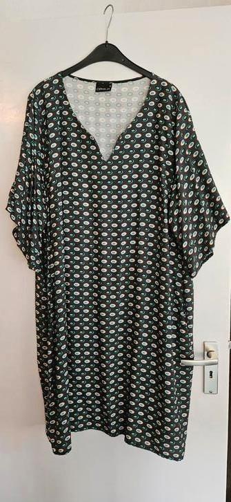 Mooie tuniek Ophilia, Kleding | Dames, Jurken, Zo goed als nieuw, Maat 46/48 (XL) of groter, Grijs, Boven de knie, Ophalen of Verzenden