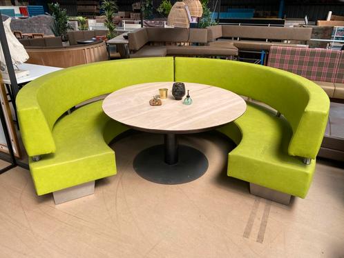 Mooie zithoek voor in de horeca, Huis en Inrichting, Banken | Complete zithoeken, Gebruikt, Ophalen of Verzenden