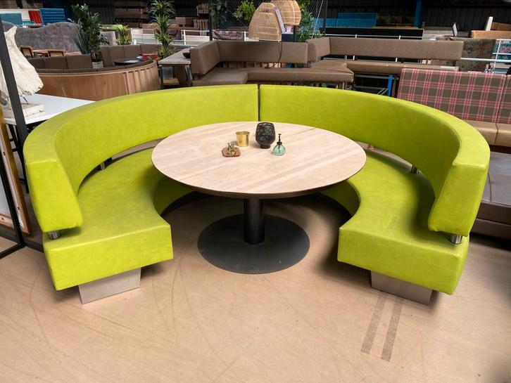 Mooie zithoek voor in de horeca, Huis en Inrichting, Banken | Complete zithoeken, Gebruikt, Ophalen of Verzenden
