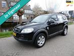 Chevrolet Captiva 2.4i Style 2WD 7-Persoons 2e eig. Trekhaak, Auto's, Chevrolet, Gebruikt, 4 cilinders, 7 stoelen, Zwart