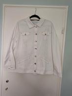 Spijkerjasje wit maat 52/54, Kleding | Dames, Ophalen of Verzenden, Zo goed als nieuw, Maat 46/48 (XL) of groter, Wit