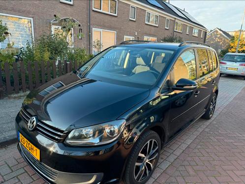 Volkswagen Touran 2.0 TDI 140 PK Dsg Highline 2012 Zwart, Auto's, Volkswagen, Particulier, Touran, Diesel, D, MPV, Automaat, Origineel Nederlands