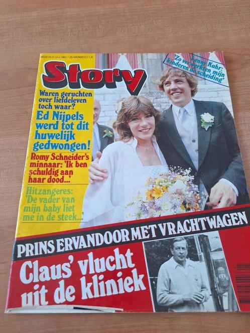 Story 1983 Prinses Diana Berdien Stenberg Romy Schneider, Boeken, Tijdschriften en Kranten, Zo goed als nieuw, Overige typen, Verzenden