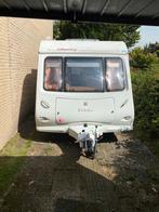 elddis caravan 4,90  bouwjaar 2009 mover 7500 euro, Caravans en Kamperen, Caravans, Standaardzit, Elddis, 75 kg, Stapelbed