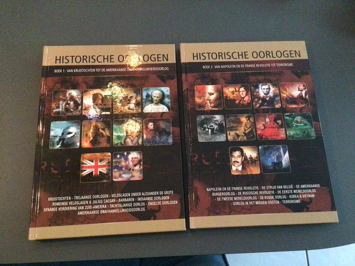 Historische oorlogen Boek 1 en 2, Boeken, Oorlog en Militair, Zo goed als nieuw, Algemeen, Voor 1940, Ophalen of Verzenden