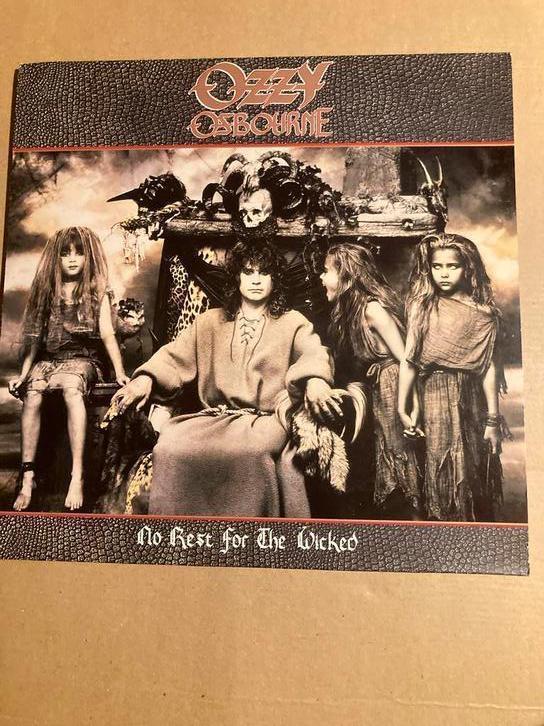 Ozzy Osbourne - No Rest For The Wicked LP, Cd's en Dvd's, Vinyl | Hardrock en Metal, Gebruikt, Ophalen of Verzenden