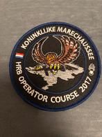 KMAR embleem HRB operator course 2017, Verzenden, Marechaussee, Nederland, Embleem of Badge