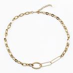 Dottilove Nasrin Ketting Dames RVS  Geel Gold Plated, Overige materialen, Verstelbaar, Birgitta-Gracht 33, 6465 EL Kerkrade, Nederland