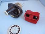 View-master junor projector, Gaf viewmaster  en 8 schijfjjes, Verzamelen, Speelgoed, Ophalen of Verzenden, Gebruikt
