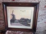 Oude brocante prent Molenbelt molen Hattem, Ophalen of Verzenden