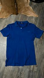 Superdry Polo M, Ophalen of Verzenden, Zo goed als nieuw, Blauw