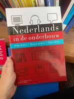 Nederlands in de onderbouw, Boeken, Studieboeken en Cursussen, Ophalen of Verzenden, Alpha, Zo goed als nieuw, HBO