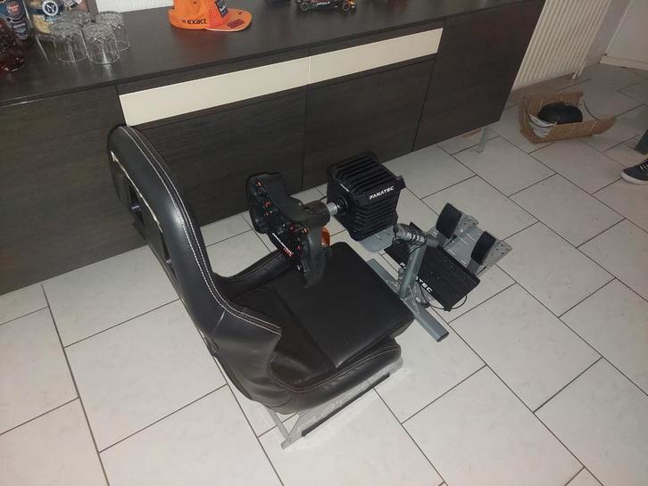 Complete Racing Sim Set - Fanatec CSL DD & Playseat, Spelcomputers en Games, Spelcomputers | Overige, Zo goed als nieuw, Ophalen