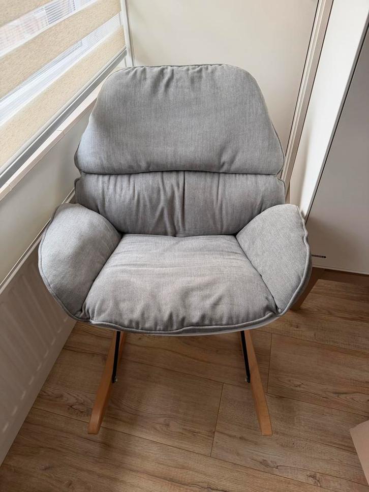 Schommelstoel childhome, Huis en Inrichting, Fauteuils, Zo goed als nieuw, Hout, 75 tot 100 cm, Ophalen