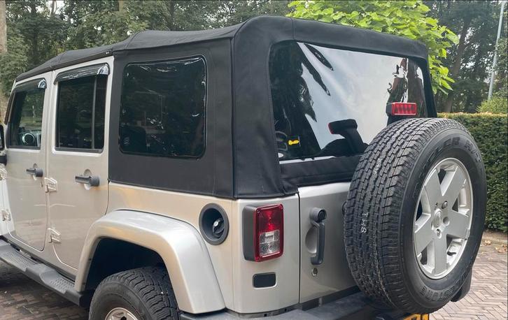 Jeep Wrangler JK Softtop (2007-2018) - Zo Goed Als Nieuw!, Auto-onderdelen, Carrosserie en Plaatwerk, Jeep, Gebruikt, Ophalen