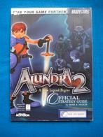 Alundra 2 strategy guide boek (PS1), Spelcomputers en Games, Games | Sony PlayStation 1, 1 speler, Ophalen of Verzenden, Zo goed als nieuw