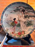 Prachtig jingdezhen porseleinen bord, Antiek en Kunst, Ophalen of Verzenden