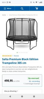 Salta Premium Black Edition trampoline onderstel, Ophalen of Verzenden, Nieuw