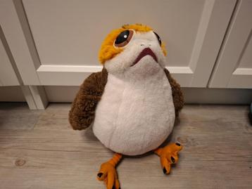 Knuffel - Porg - Star Wars - Disney beschikbaar voor biedingen