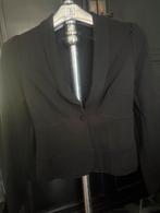 Blazer / vest stretchstof van King Louie maat s, Ophalen of Verzenden, Zo goed als nieuw, Zwart