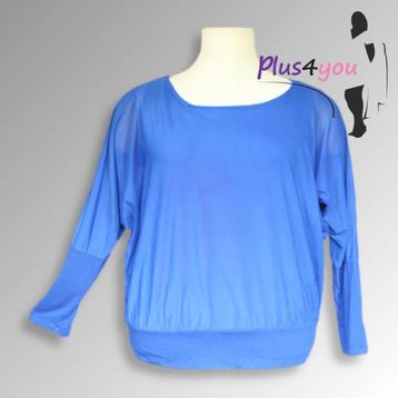 30498 Zgan Blauwe dubbeltop  mt 50  I21 beschikbaar voor biedingen