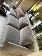 Grote Grijze Bank - 250cm breed, Ophalen, Gebruikt, 75 tot 100 cm, Rechte bank