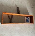 Vintage Teak Houten Plank - Wandmontage, Ophalen, Gebruikt, Teakhout, Minder dan 50 cm