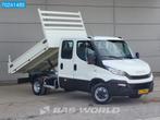 Iveco Daily 35C12 Euro6 Dubbel Cabine Kipper 3500kg trekhaak, Auto's, Bestelauto's, Te koop, 3500 kg, 6 stoelen, Iveco