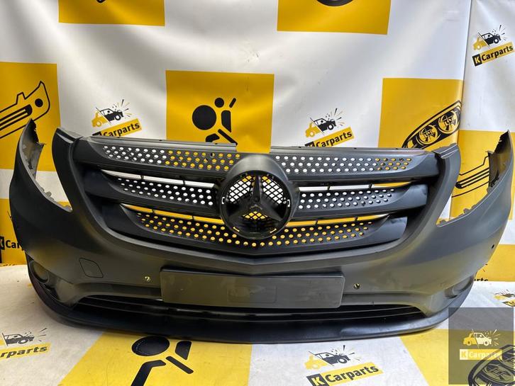 Voorbumper mercedes vito w447 a4478800470 Origineel PDC, Auto-onderdelen, Carrosserie en Plaatwerk, Bumper, Mercedes-Benz, Voor